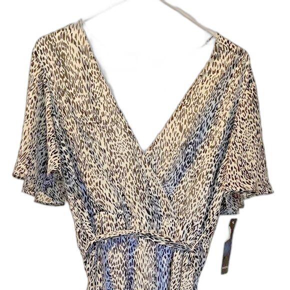 Massini Animal Dress Size Medium Leopard Pattern New With Tag - Picture 2 of 9